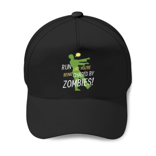 Discover Zombies run -2 Baseball Caps