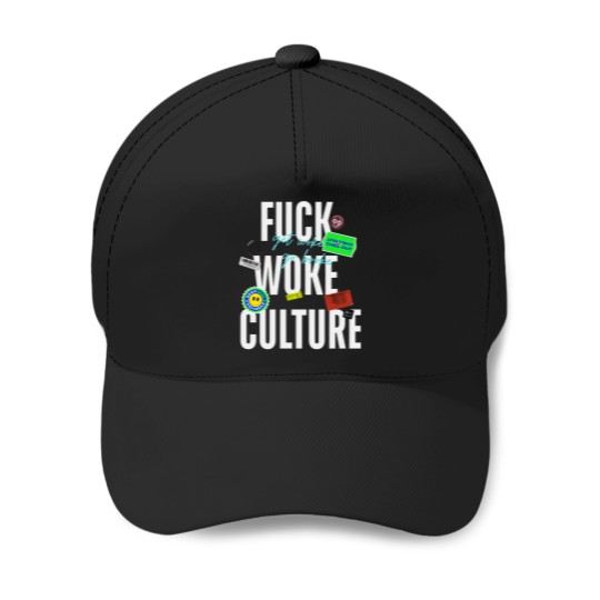 Discover fucks Woke Culture -11 Baseball Caps