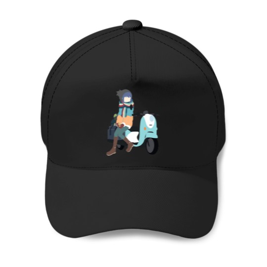 Discover Yuru Camp△ - Shima Rin and Scooter Baseball Caps