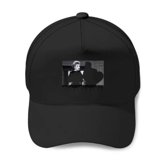 Discover TV LUCY PAINT BLACK WHITE RUN Baseball Caps