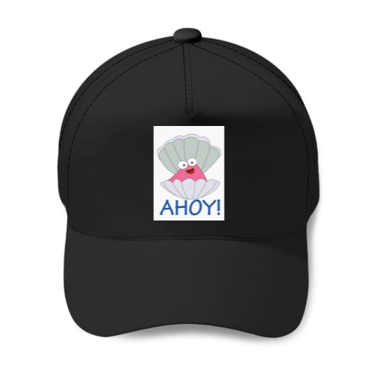 Discover AHOY! Baseball ¾ Sleeve Baseball Caps