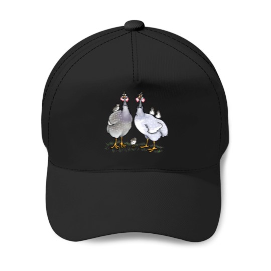Discover Guinea fowl Family Baseball Caps