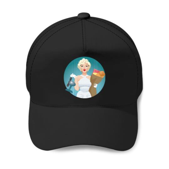 Discover The girl Baseball Caps