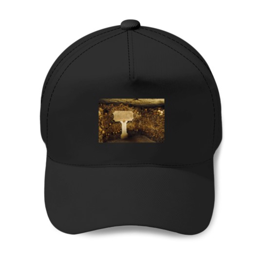 Discover Paris Catacombs Baseball Caps