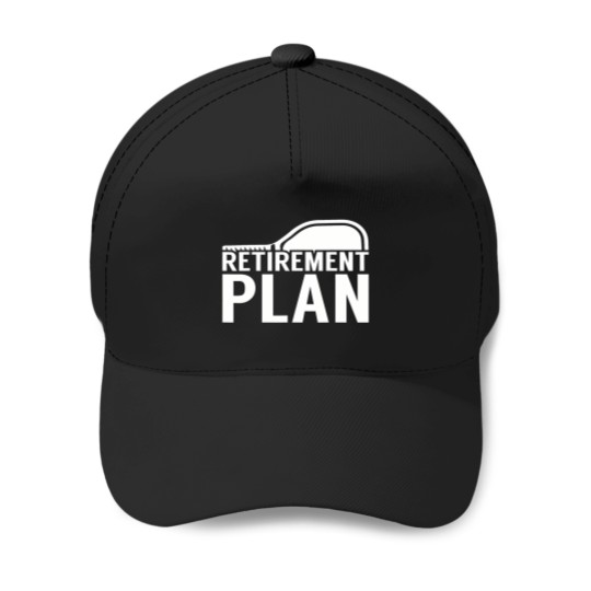 Discover s funny pickleball retiret plan pickleball player Baseball Caps