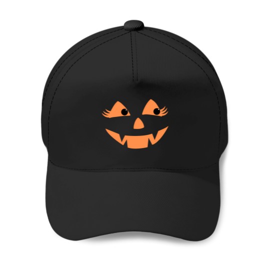 Discover Pumpkin-Face-(21) T-Shirt Baseball Caps