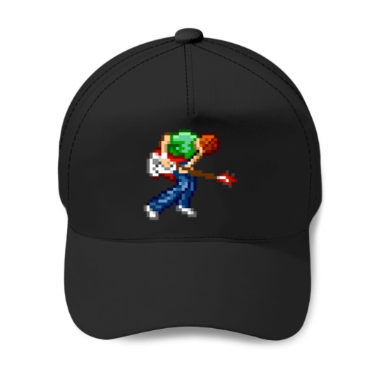 Discover Scott-Pilgrim-8-Bit-Pixel-Art T-Shirt Baseball Caps