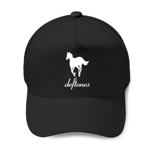 Discover Deftone White Horse Baseball Caps