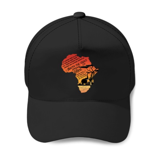 Discover Africa Baseball Caps