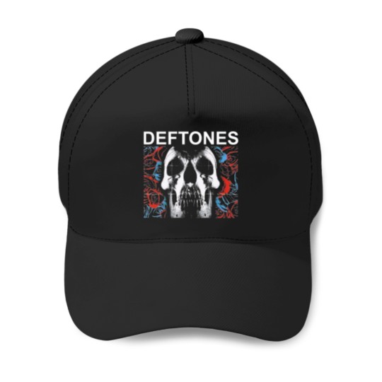 Discover Deftone Skull Rose Baseball Caps