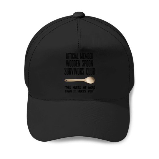 Discover Wooden Spoon Survivors Club (2) Baseball Caps