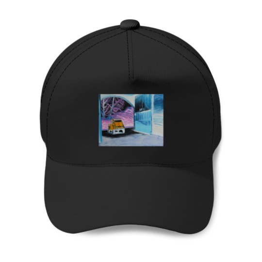 Discover Painting Citroenx 2Cv Negative Colors Baseball Caps
