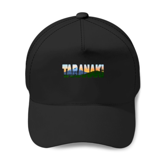 Discover TARANAKI Sunset with Mt Taranaki Baseball Caps