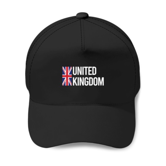 Discover United Kingdom Minimal Design collection Baseball Caps