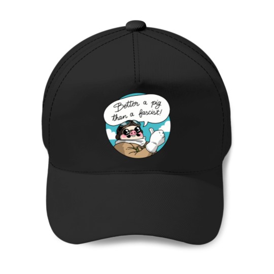 Discover Better A Pig Than A Fascist T-Shirt Baseball Caps