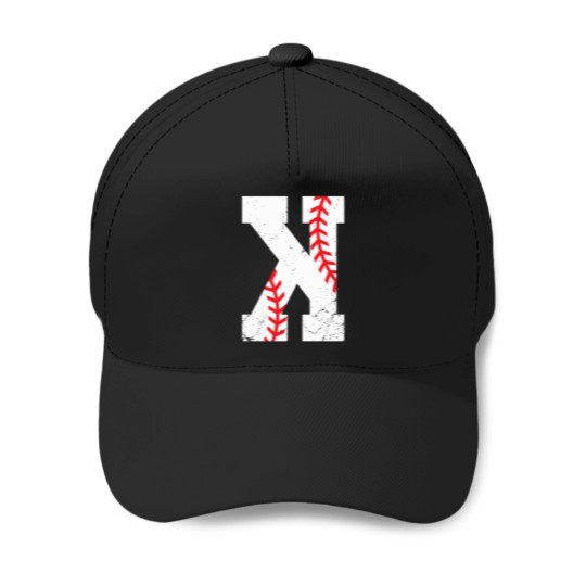 Discover Baseball-Pitcher-Strikeout-K T-Shirt Baseball Caps