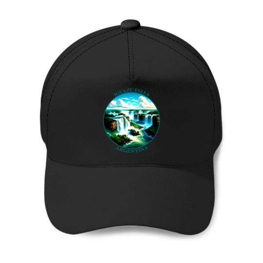 Discover Iguazu Falls Argentina Active Baseball Caps