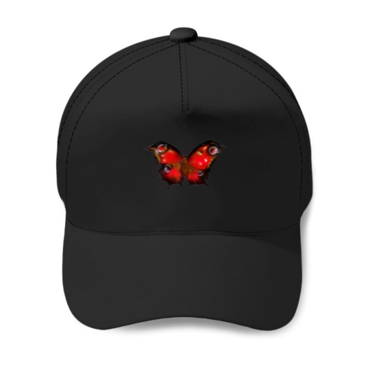 Discover Hand Drawn Butterfly Baseball Caps