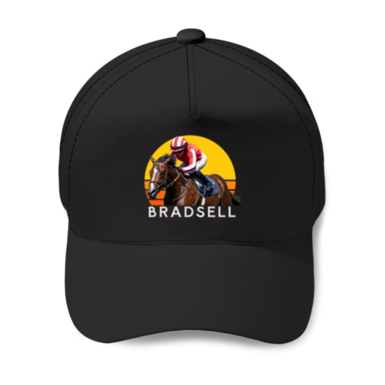 Discover Bradsell Horse Horse Racing Fan Del Mar Santa Anita Baseball Caps