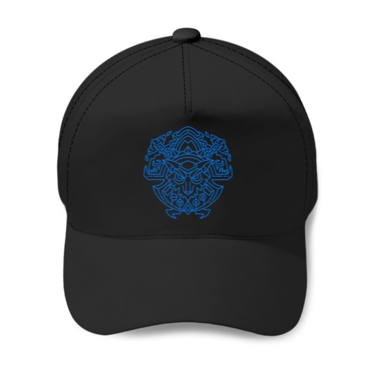 Discover Shaman  Class Crest (Color) Baseball Caps