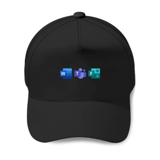Discover WTF - Word, Teams, Forms Baseball Caps