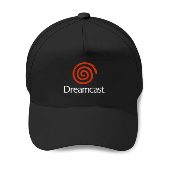 Discover Dreamcast Retro Video Game Company Logo With Weathered Effect T-Shirt Baseball Caps