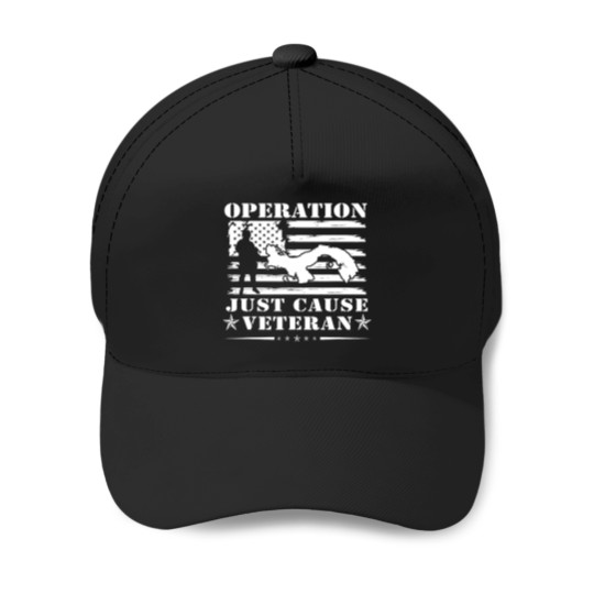 Discover Veteran Vets Operation Just Cause Panama OJC Veteran US armys Veterans Baseball Caps