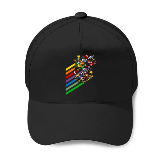 Discover Racing-Streaks T-Shirt Baseball Caps