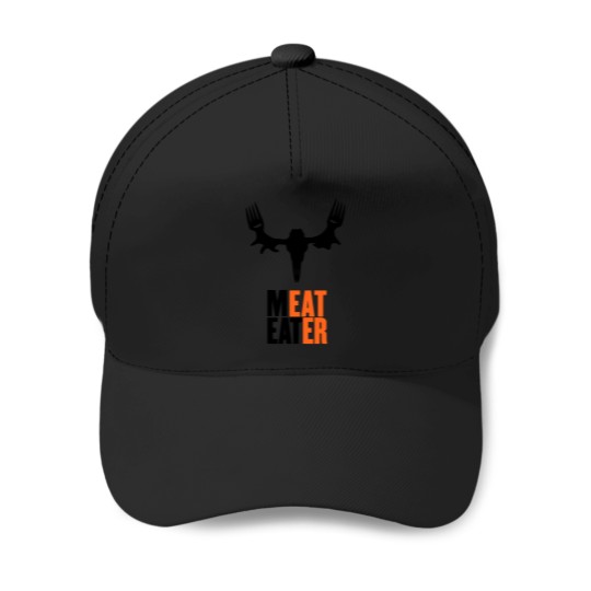 Discover Gray Meat Eater Logo Baseball Caps