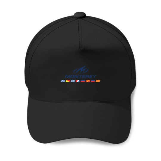 Discover Vintage Short Sleeve Monterey Boats Blue Logo T-Shirt Baseball Caps
