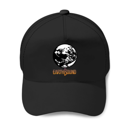 Discover 9206 Earthbound Logo T-Shirt Baseball Caps