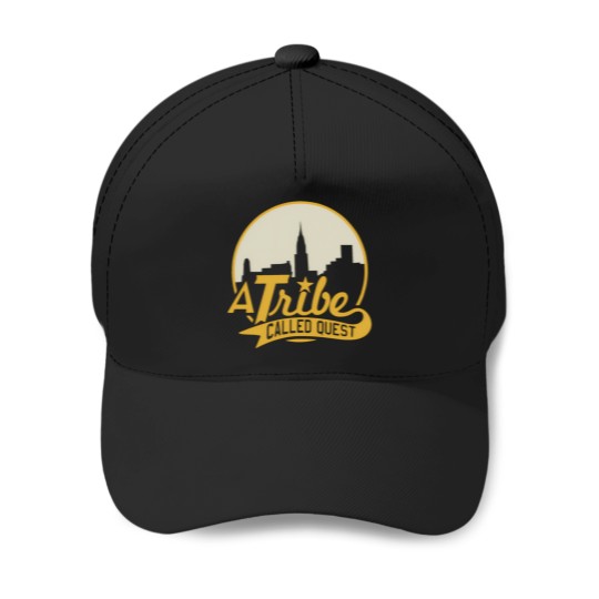 Discover a_tribe_called_quest_gold Baseball Caps