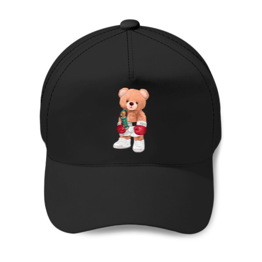 Discover Canelo-Teddy-Bear-T-Shirt Baseball Caps