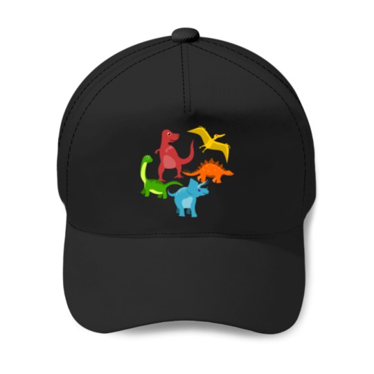 Discover dinosaurs 1 Baseball Caps