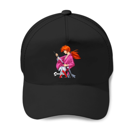 Discover Himura Kenshin Battousai Samurai X Baseball Caps