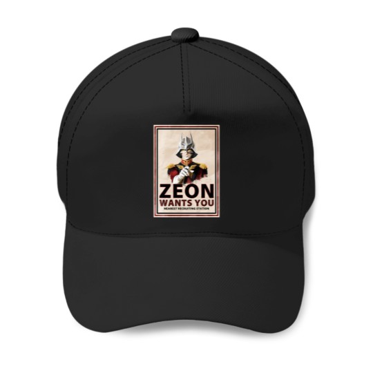Discover zeon want you char Baseball Caps
