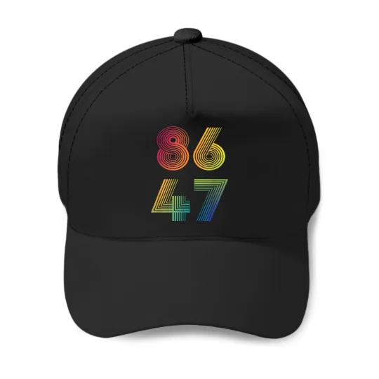 Discover 86 47 Anti Trump 8647 Impeach 47 Anti trump President Retro Baseball Caps