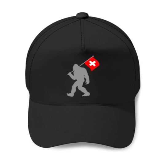 Discover Suisse Or Swiss Flag On Switzerland Flag Baseball Caps