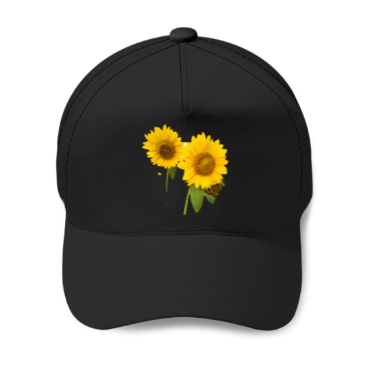 Discover Summer Sunflower Baseball Caps