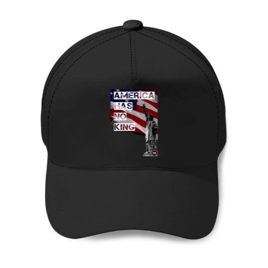 Discover 50501:america Has No King Baseball Caps