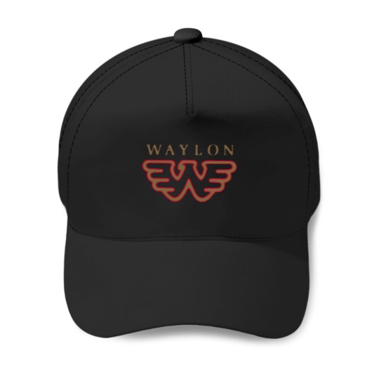 Discover Waylon Jennings Flying Baseball Caps