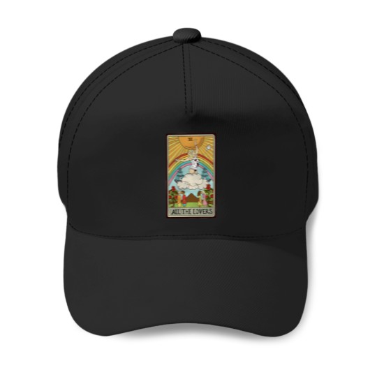 Discover Kylie-Minogue-(All)-The-Lovers-Tarot-Card T-Shirt Baseball Caps