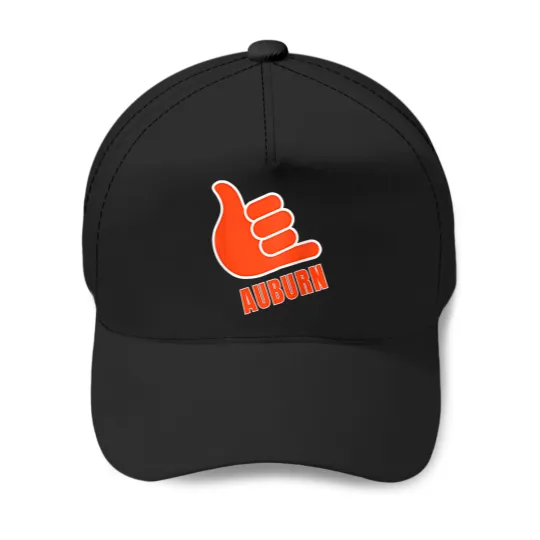 Discover Auburn City Call God Hand Sign Baseball Caps
