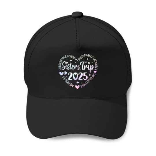 Discover Sisters Trip 2025 Memories Trip Friends Vacation Retro Baseball Caps