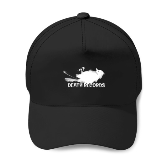 Discover Phantom Of The Paradise Death Records Logo Baseball Caps