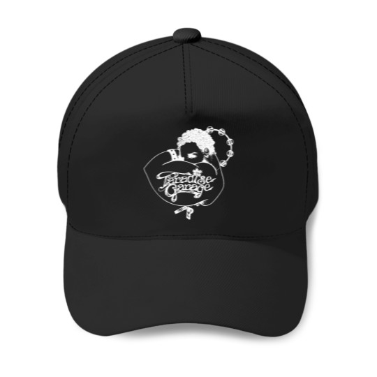 Discover Paradise Garage Retro Seventies Eighties Nightclub (Dark Background Version) T-Shirt Baseball Caps