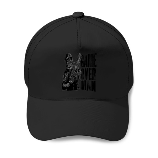 Discover Game-Over-Man T-Shirt Baseball Caps