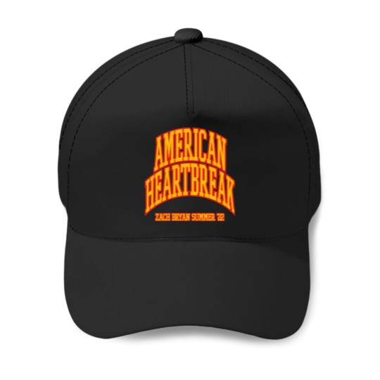 Discover american heartbreak   T-Shirt Baseball Caps