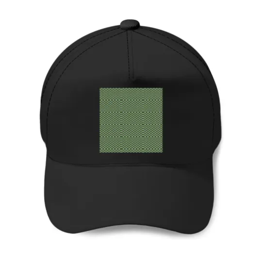 Discover Green-And-White-Polka-Dot-Pattern T-Shirt Baseball Caps