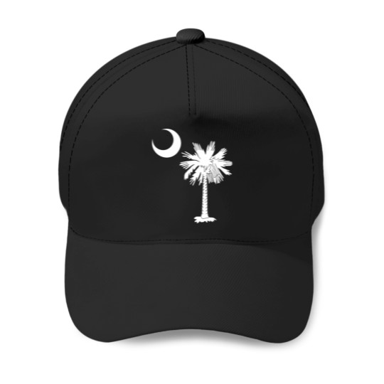 Discover South Carolina State Flag Palmetto Tree Crescent Moon Sc Baseball Caps